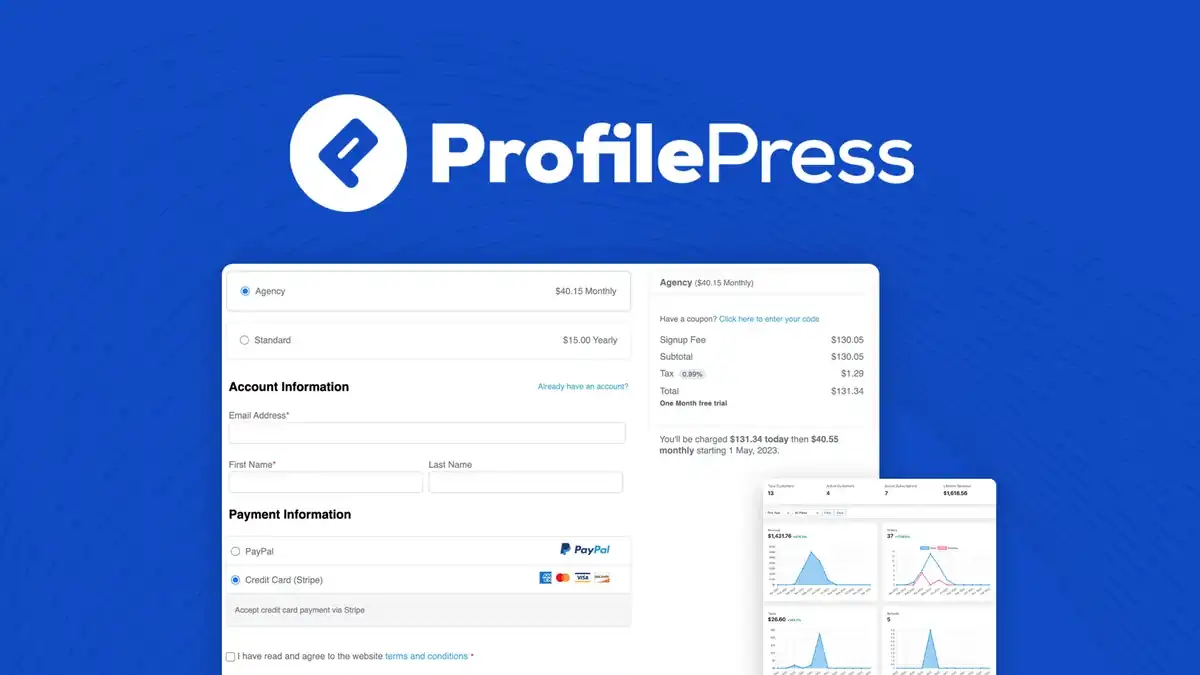 ProfilePress screenshot 1