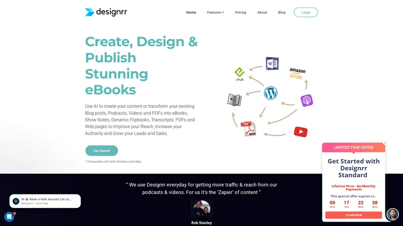 Designrr : Reviews, Price, Info & Alternatives Tools | AICavo