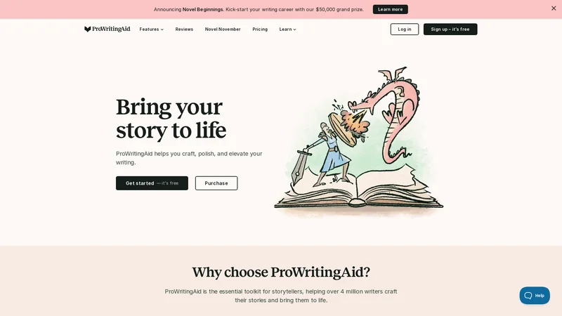 ProWritingAid Screenshot