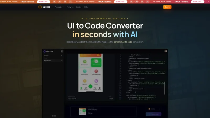 UI to Code AI : Reviews, Price, Info & Alternatives Tools | AICavo