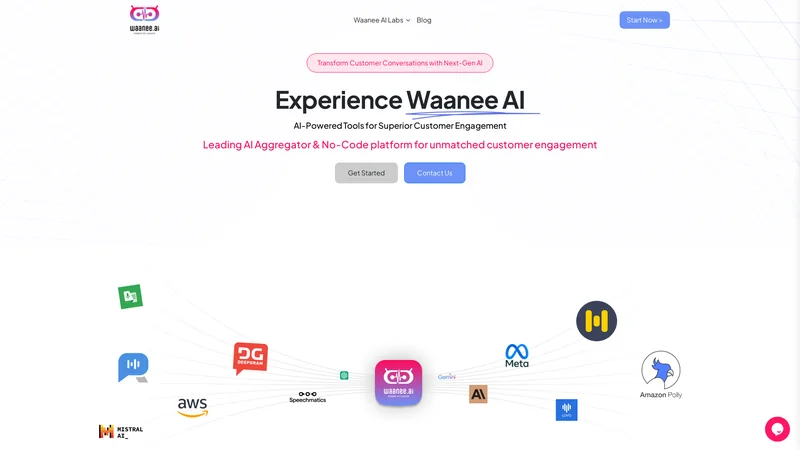 Waanee AI : Reviews, Price, Info & Alternatives Tools | AICavo