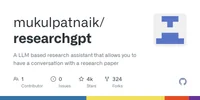 ResearchGPT