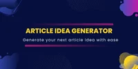 Article Idea Generator