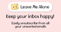 Leavemealone APP