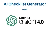 AI Checklist Generator